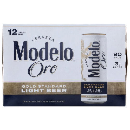 Modelo Oro Can 12 - 12 Count