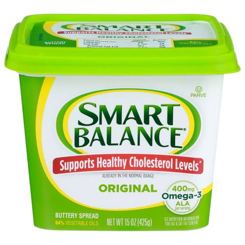 Smart Balance Original Buttery Spread 64% Vegetable Oils - 15 Ounce
