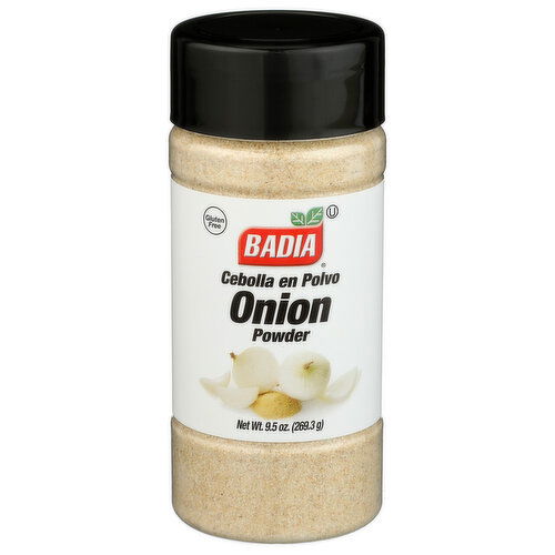 Badia Typical Of Dehydrated Onion Strong And Pungent Granulated Powder - 9.5 Ounce