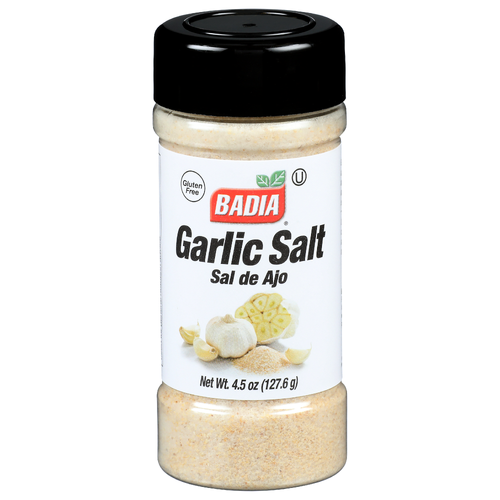 Badia Garlic Salt Seasoning - 4.5 Ounce
