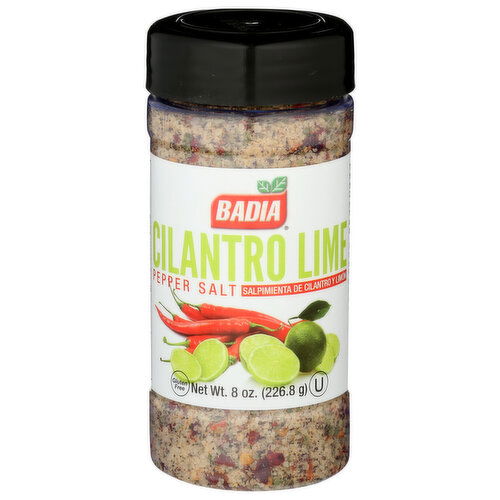 Badia Pepper Salt Cilantro Lime - 8 Ounce