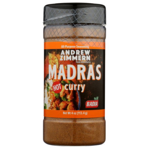 Andrew Zimmern Madras Ht Curry All-Purpose Seasoning Blend - 4 Ounce