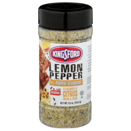 Kingsford Lemon Pepper All-Purpose Seasoning Blend - 6.5 Ounce