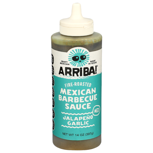 Arriba Jalapeno Garlic Barbecue Sauce - 14 Ounce Image 1 of 4