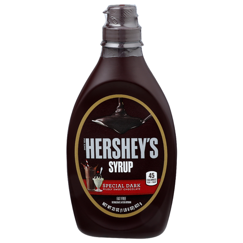 Hershey's Syrup Mildly Sweet Chocolate Special Dark - 22 Ounce
