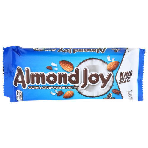 Hershey's Coconut & Almond Chocolate Joy Candy Bar - 0.805 Ounce - 4 Count