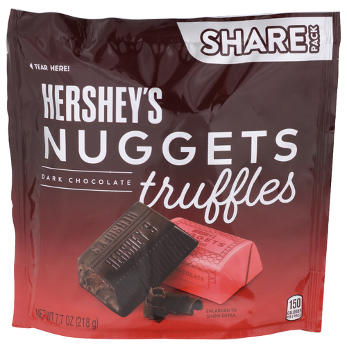 Hershey's Dark Chocolate Truffles Nuggets - 7.7 Ounce