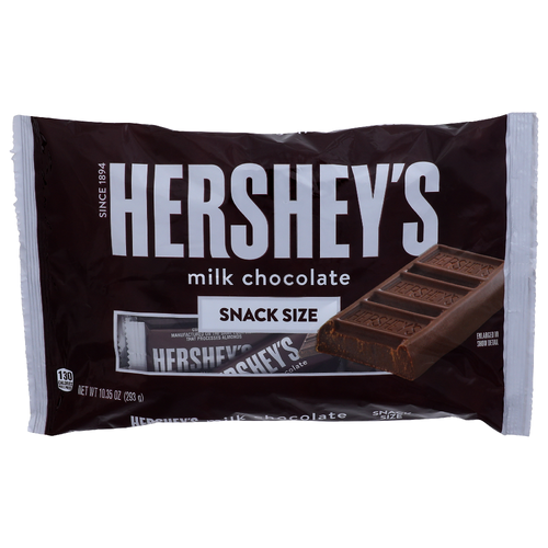 Hershey's Snack Size Milk Chocolate - 10.35 Ounce