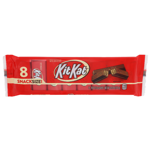 Kit Kat In Milk Chocolate Crisp Wafers - 0.49 Ounce - 8 Count