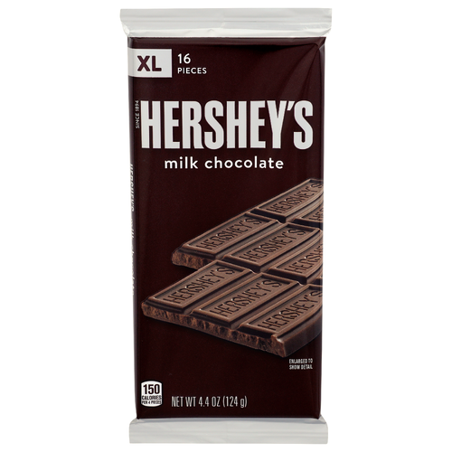Hershey's Xl Milk Chocolate - 0.275 Ounce - 16 Count