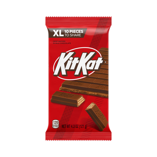 Kit Kat Crisp Wafers In Milk Chocolate X-Large Bar - 4.3 Ounce