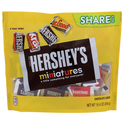 Hershey's Miniatures Share Pack Chocolate Candy - 10.4 Ounce