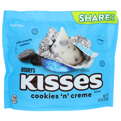 Hershey's Kisses Brand Cookies 'n' Creme - 10 Ounce