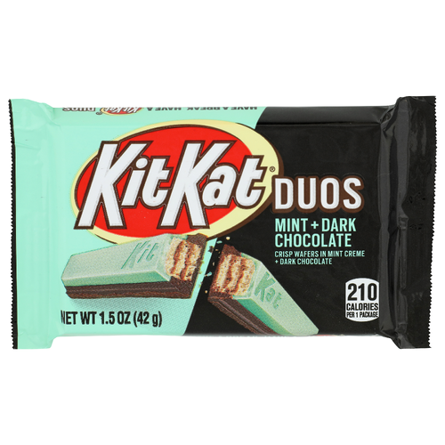Kit Kat Mint + Dark Chocolate Duos - 1.5 Ounce