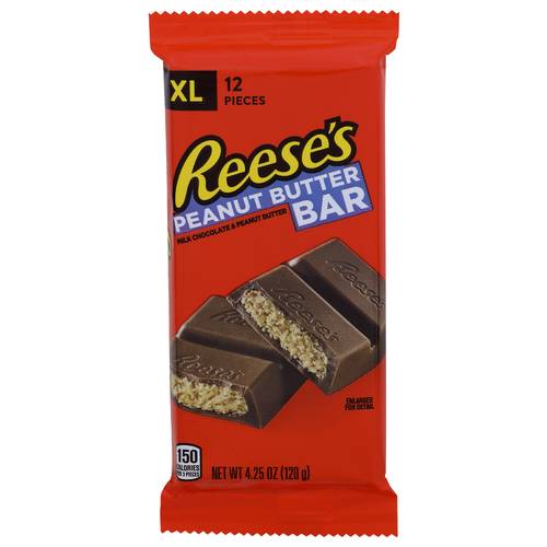 Reese's Milk Chocolate & Peanut Butter Xl Bar - 0.354 Ounce - 12 Count