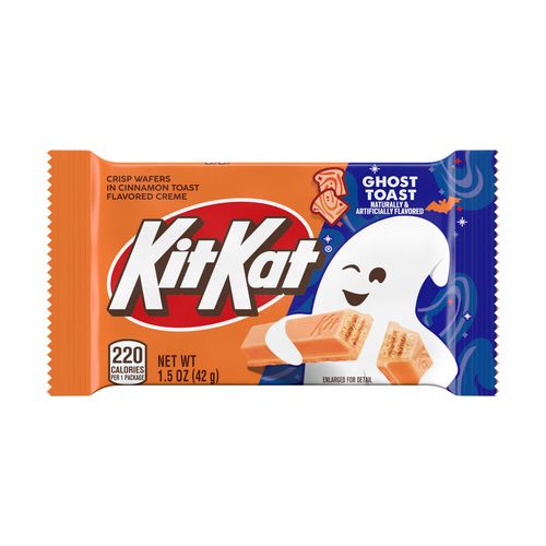 Kit Kat H Ghost Toast Crisp Wafers In Cinnamon Flavored Creme Standard Bar - 1.5 Ounce