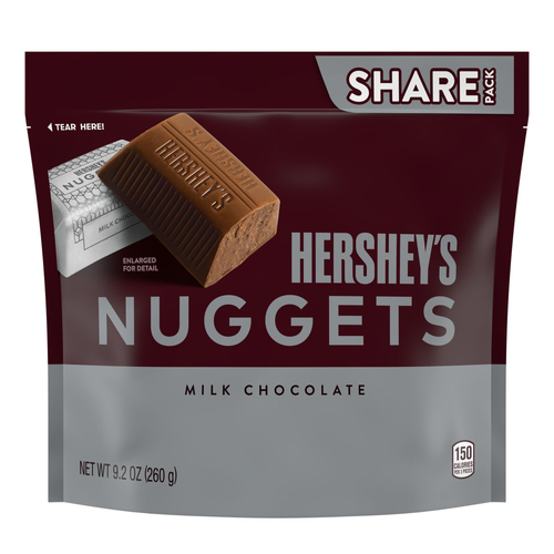 HERSHEY'S NUGGETS Share Pack Milk Chocolate Candy - 9.2 Ounce