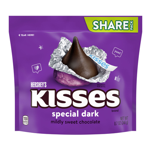 HERSHEY'S Special Dark Kisses - 8.7 Ounce