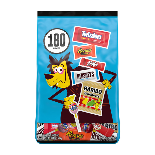 HERSHEY'S Assorted Halloween Candy Bulk Variety Bag - 55.33 Ounce