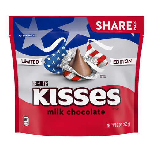 HERSHEY'S Share Pack Milk Chocolate Kisses - 9 Ounce