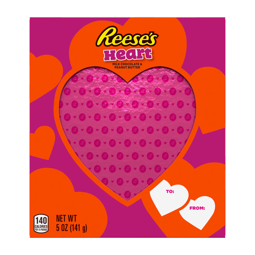 Reese's Milk Chocolate Peanut Butter Heart - 5 Ounce