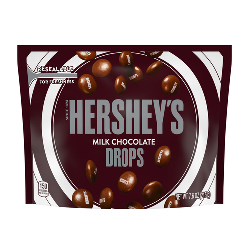 HERSHEY'S Milk Chocolate Drops - 7.6 Ounce
