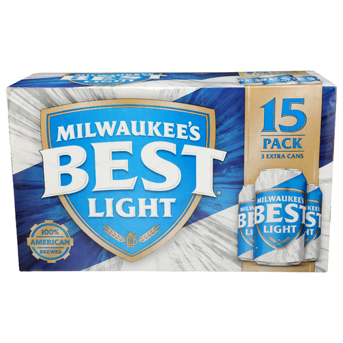 Milwaukee's Best Light Beer - 12 Fluid Ounce - 15 Count