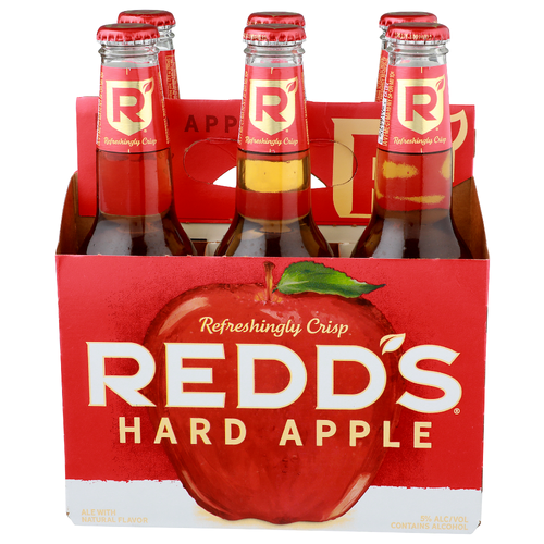 Redd's Hard Apple Beer Ale - 12 Fluid Ounce - 6 Count