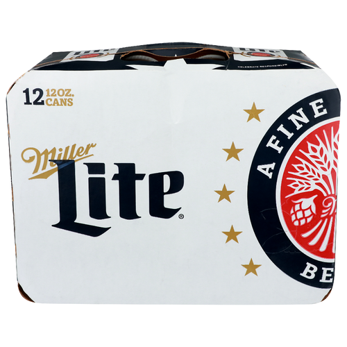 Miller Lite Beer - 12 Fluid Ounce - 12 Count