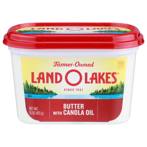 Land O Lakes With Canola Oil Butter - 15 Ounce