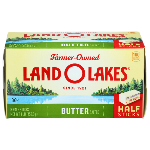 Land O Lakes Salted Butter - 0.125 Pound - 8 Count