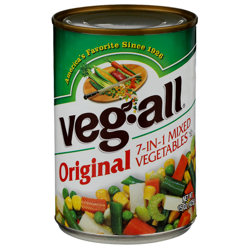 VegAll Original 7-In-1 Mixed Vegetables - 15 Ounce
