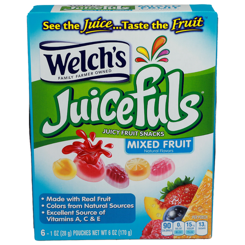 Welch's Juicefuls Mixed Fruit Juicy Snacks - 6 Ounce