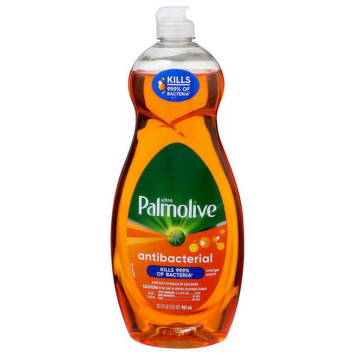 Palmolive Orange Scent Antibacterial Dish Liquid - 32.5 Fluid Ounce
