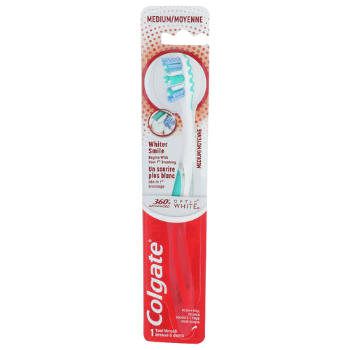 Colgate Medium Toothbrush - 1 Count