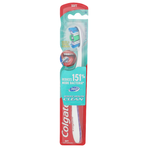 Colgate Soft 360º Cheek & Tongue Cleaner - 1 Count
