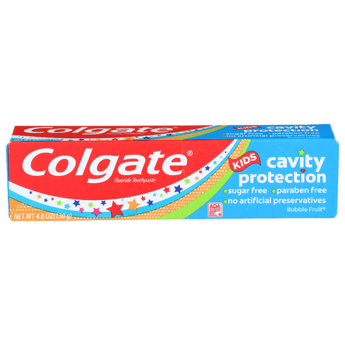 Colgate Bubble Fruit Kids Cavity Protection Fluoride Toothpaste - 4.6 Ounce