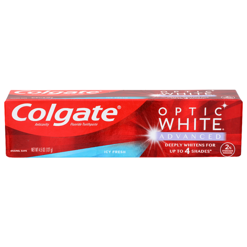 Colgate Icy Fresh Optic White Anticavity Fluoride Toothpaste - 4.5 Ounce