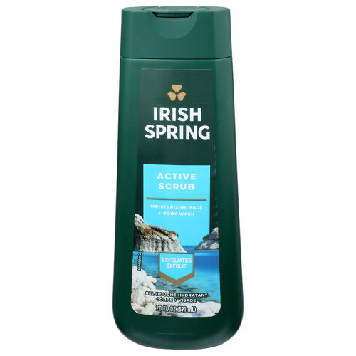 Irish Spring Active Scrub - 20 Fluid Ounce