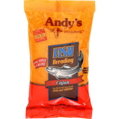 ANDY's Seasoning Breading Fish - 10 Ounce