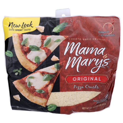 Mama Mary's Original Pizza Crusts - 12 Ounce - 2 Count