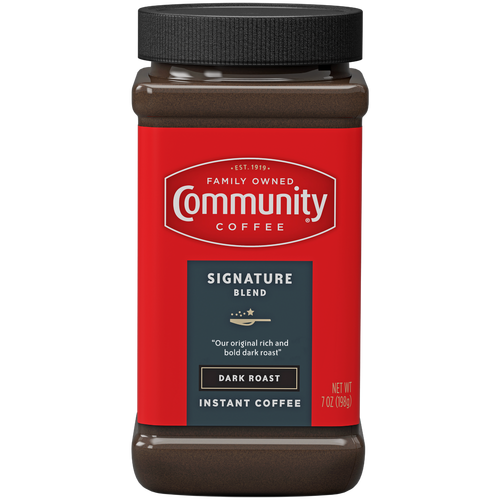 Community Coffee Signature Blend Dark Roast Instant - 7 Ounce Image 1 of 3