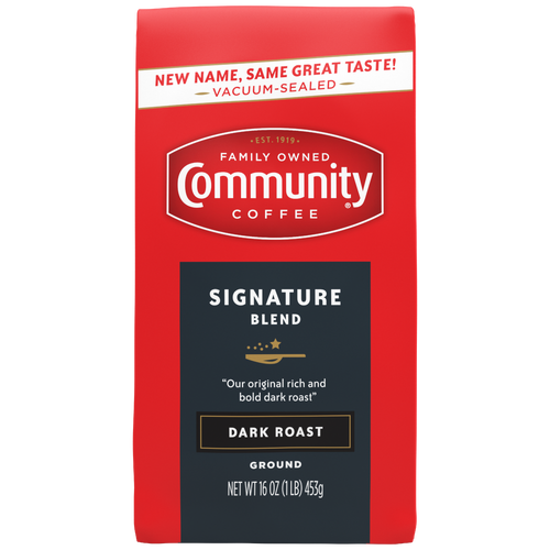 Community Coffee Dark Roast Ground - 16 Ounce