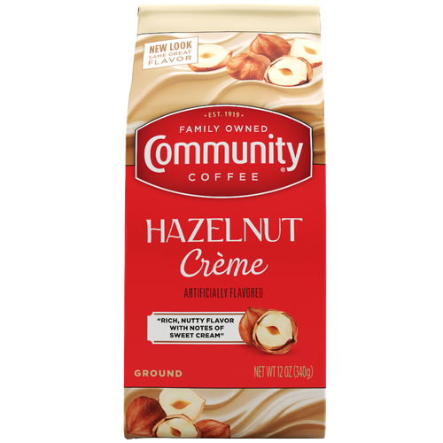 Community Coffee Toasted Hazelnut Medium Roast Ground - 12 Ounce Image 1 of 3