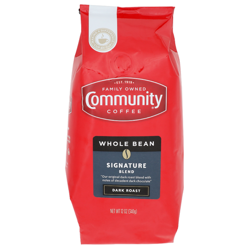 Community Coffee Dark Roast Signature Blend - 12 Ounce
