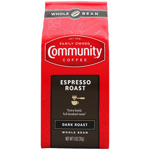 Community Coffee Dark & Bold Espresso Blend Roast - 11 Ounce
