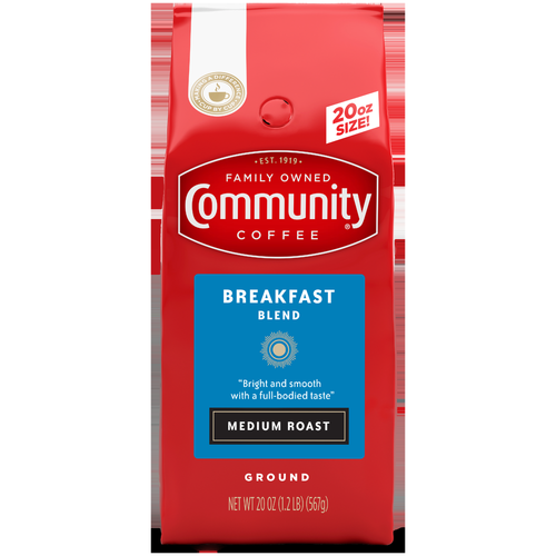 Community Coffee Breakfast Blend Medium Roast Ground  - 20 Ounce Image 1 of 2