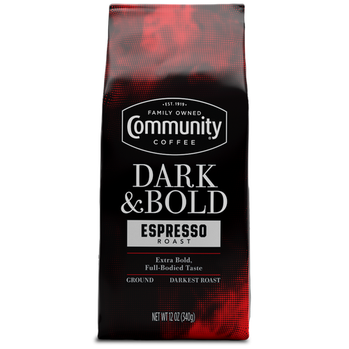 Community Coffee Dark & Bold Espresso Roast - 12 Ounce Image 1 of 3