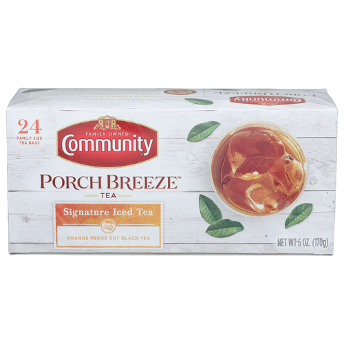 Community Orange Pekoe Cut Black Tea Porch Breeze - 0.25 Ounce - 24 Count