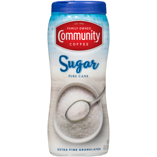 Community Coffee Extra Fine Granulated Pure Cane Sugar - 16 Ounce Image 1 of 4